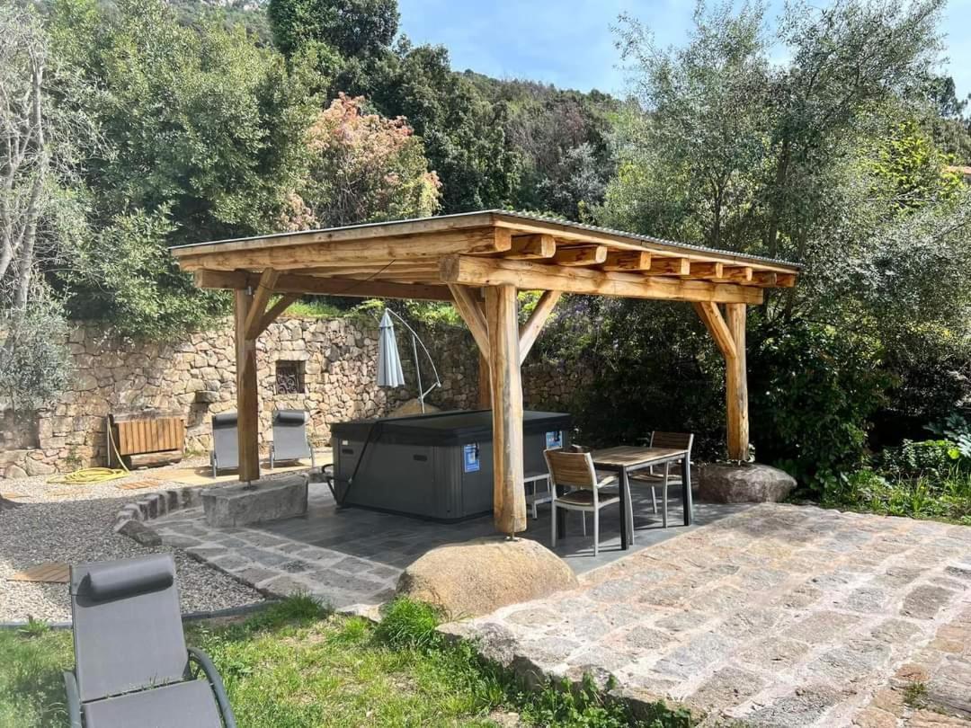 Résidence A CASA VECCHIA gites de charme avec JACUZZI proche Ajaccio Peri Exterior foto